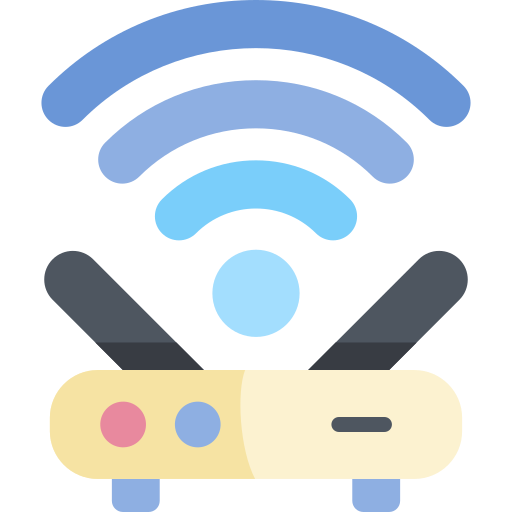 Wifi Kawaii Flat Icon