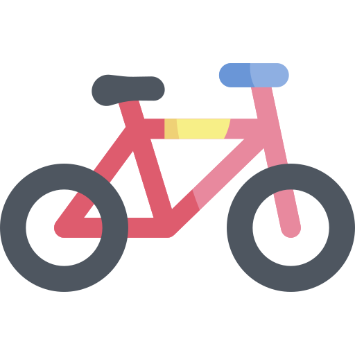 Bike Kawaii Flat icon