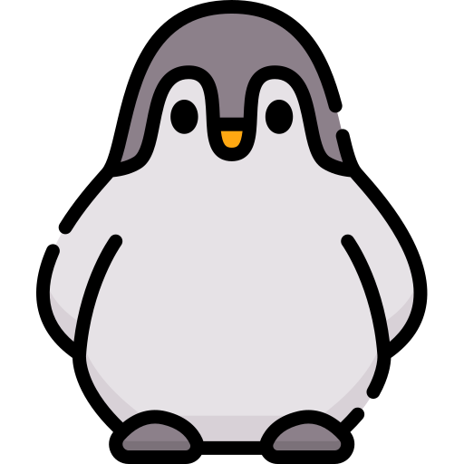 Pingüino icono gratis