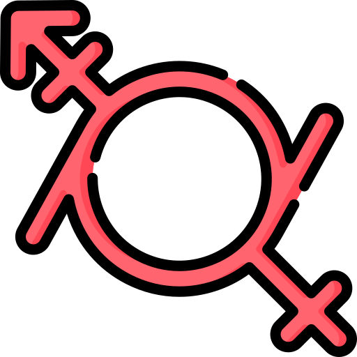 Gender Fluid Free Signs Icons