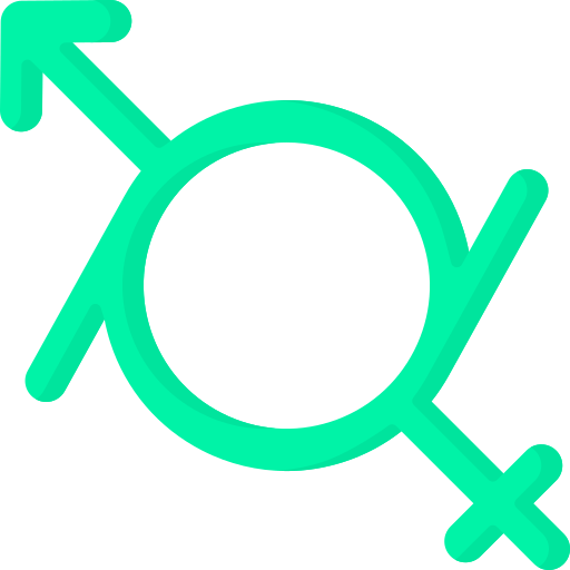 Gender fluid - Free signs icons