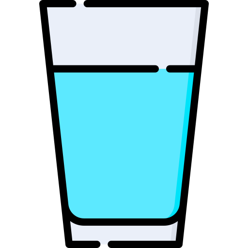 verre d'eau Icône gratuit