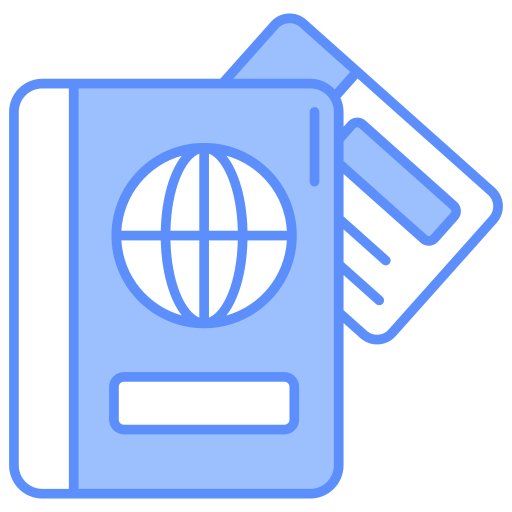 pasaporte icono gratis