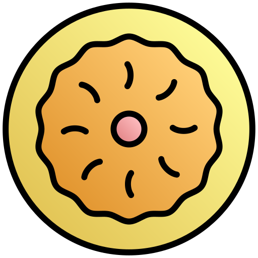 roscón de reyes icono gratis