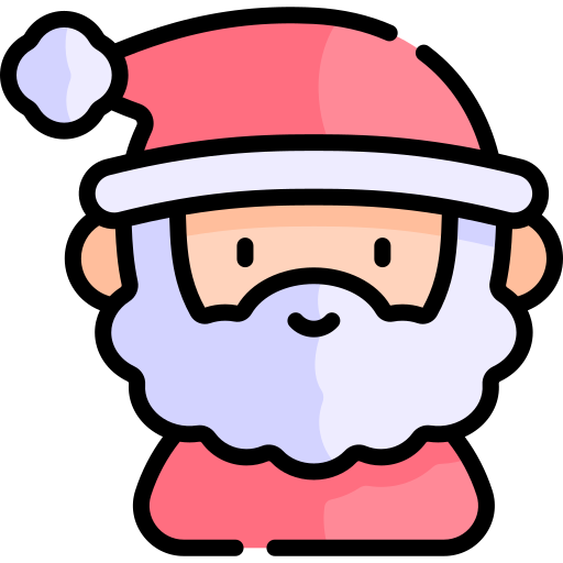 papá noel icono gratis