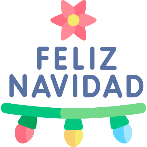 feliz navidad icono gratis