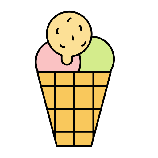 cono de helado icono gratis