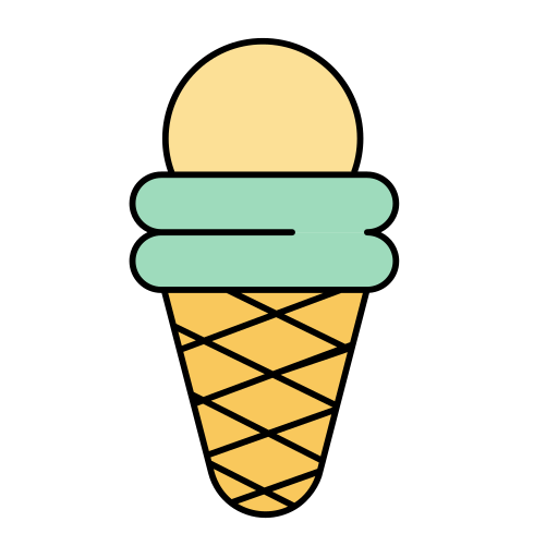 cono de helado icono gratis