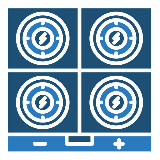 estufa eléctrica icono gratis