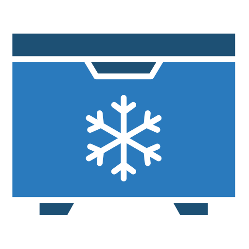 congelador profundo icono gratis