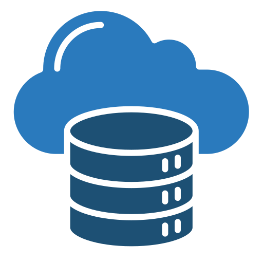almacenamiento en la nube icono gratis