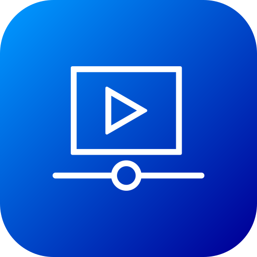 reproductor de video icono gratis