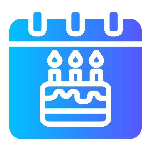 cumpleaños icono gratis