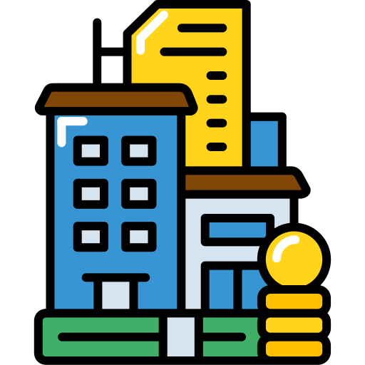 bienes raíces icono gratis