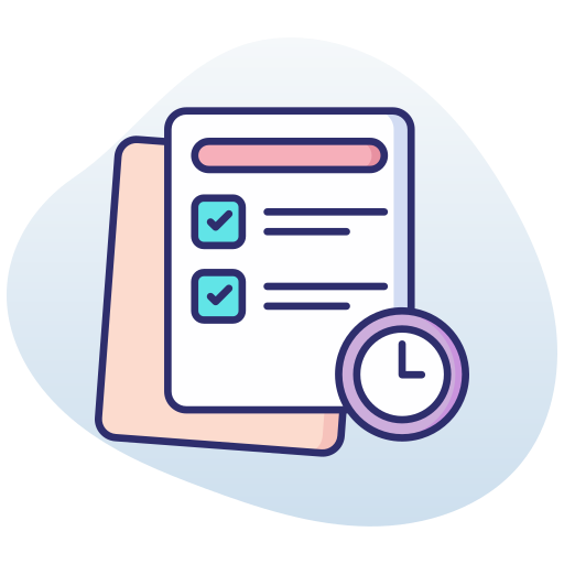 gestión del tiempo icono gratis