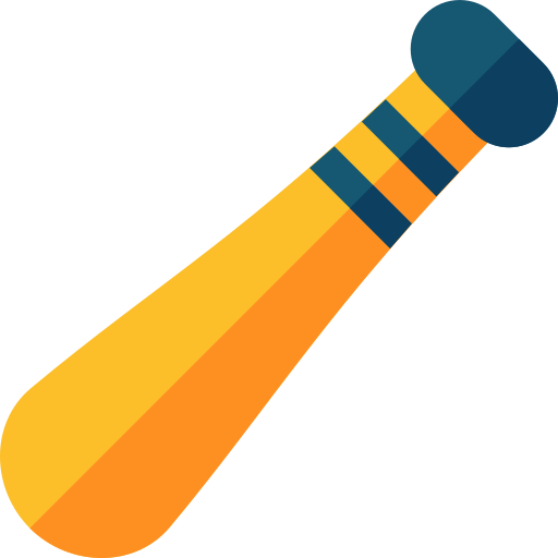 baseballschläger kostenlos Icon baseballschläger kostenlos Icon
