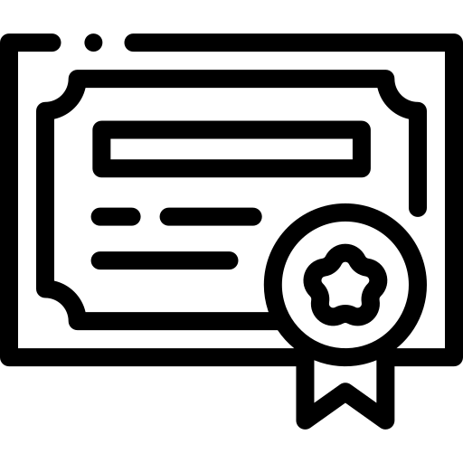 Patent Detailed Rounded Lineal icon