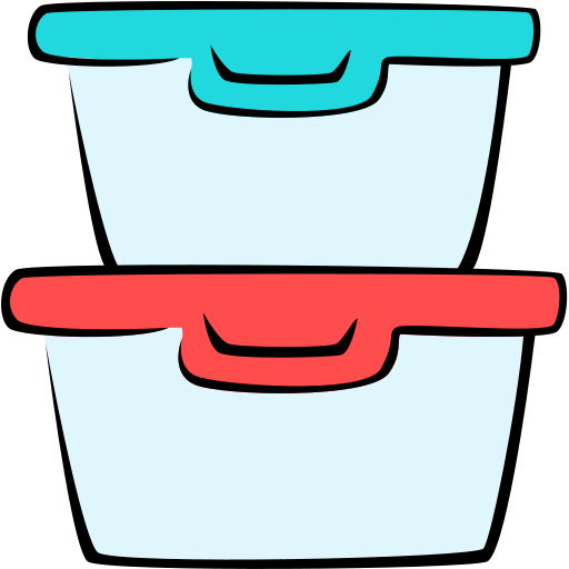 tupperware icono gratis