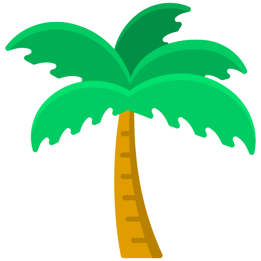 Palm tree free icon