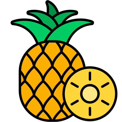 파인애플 무료 아이콘 파인애플 무료 아이콘