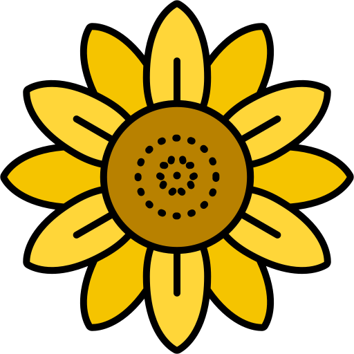 girasol icono gratis