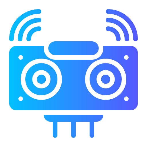 sensor ultrasónico icono gratis