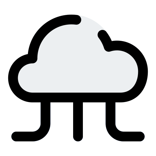 computación en la nube icono gratis