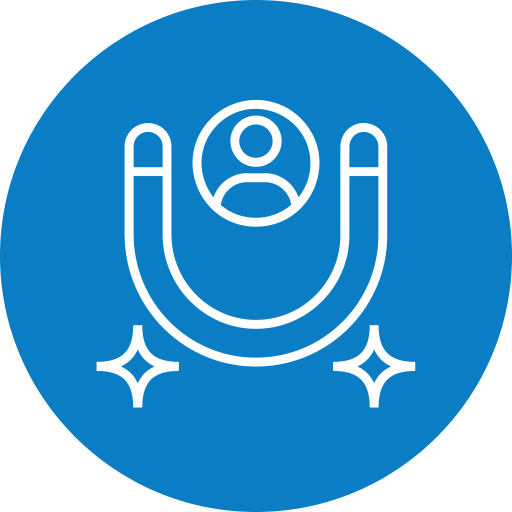 generación de leads icono gratis