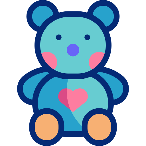 oso de peluche icono gratis