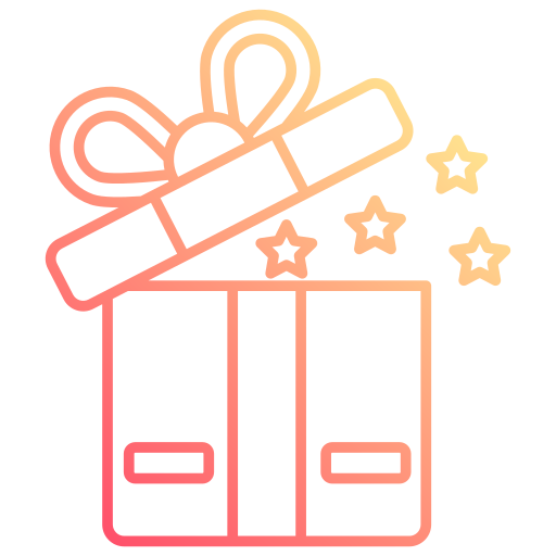caja de regalo icono gratis