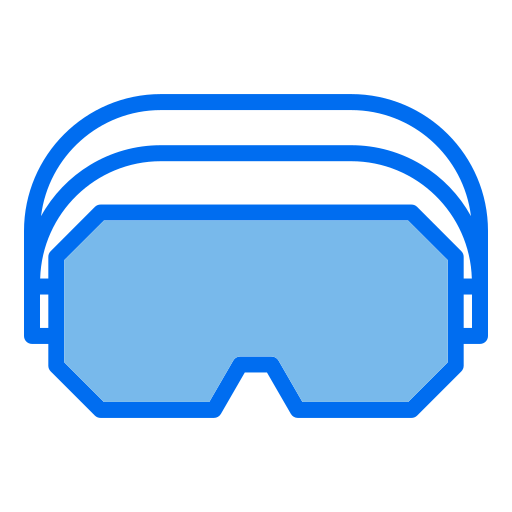 gafas de realidad virtual icono gratis