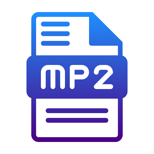 mp2 icono gratis