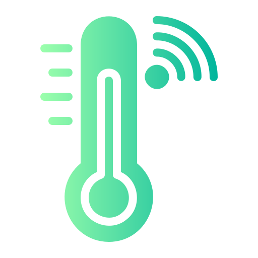 control de temperatura icono gratis