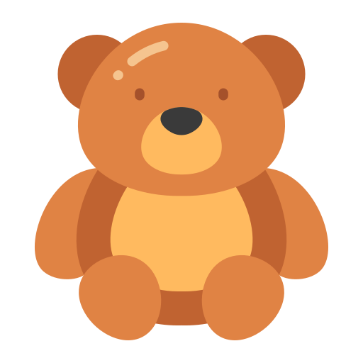 oso de peluche icono gratis