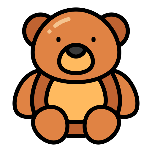 oso de peluche icono gratis