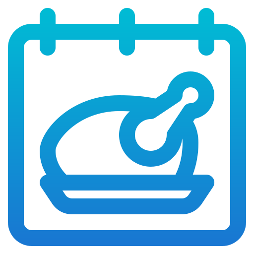 día de acción de gracias icono gratis