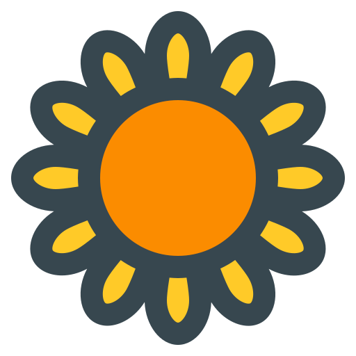 girasol icono gratis