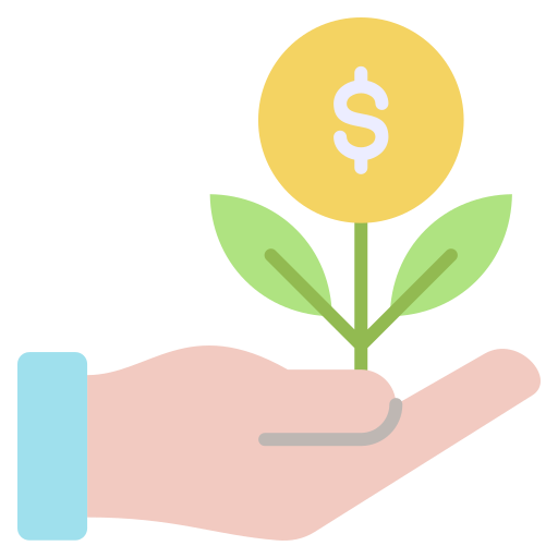 investissement Icône gratuit