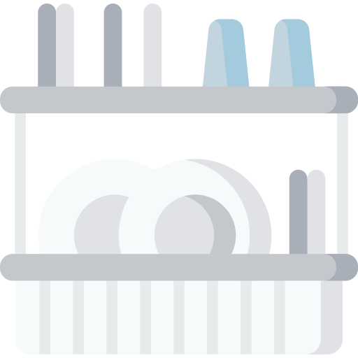 Estante de cocina icono gratis