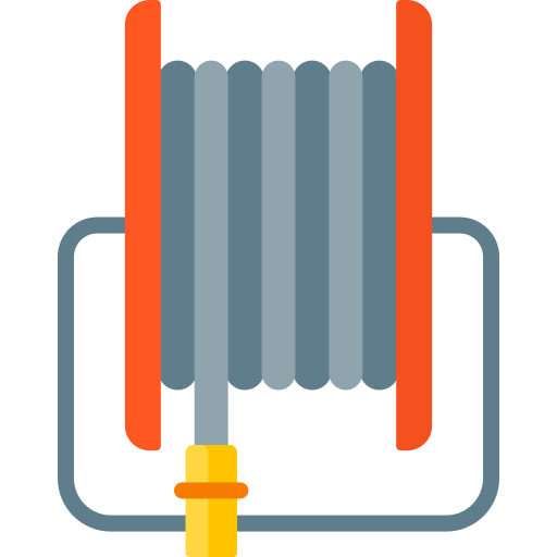 manguera de fuego icono gratis