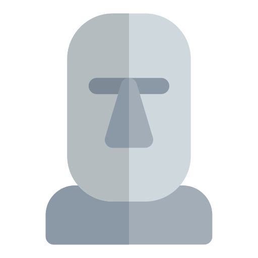 estatua moai icono gratis