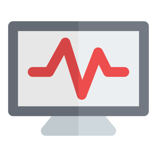 electrocardiograma icono gratis