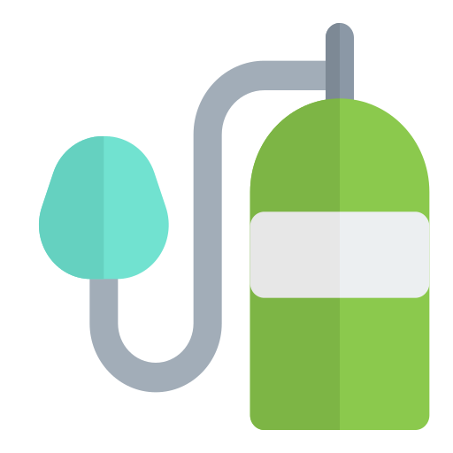 Oxygen mask free icon Oxygen mask free icon