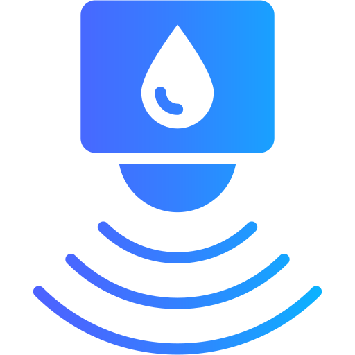 sensor de agua icono gratis