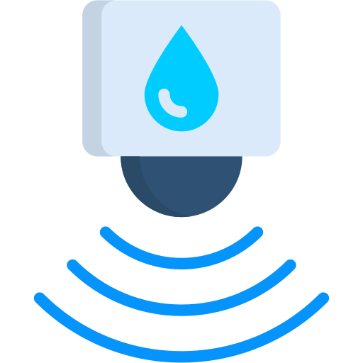 sensor de agua icono gratis