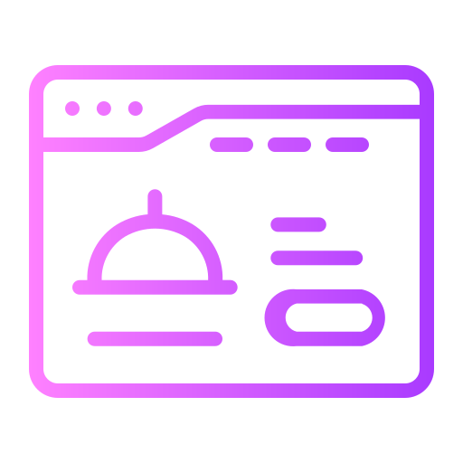 pedido en línea icono gratis