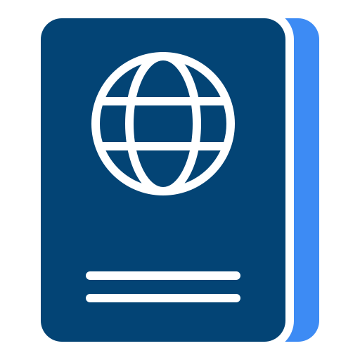 pasaporte icono gratis