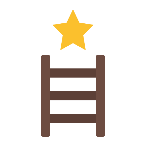 escalera icono gratis