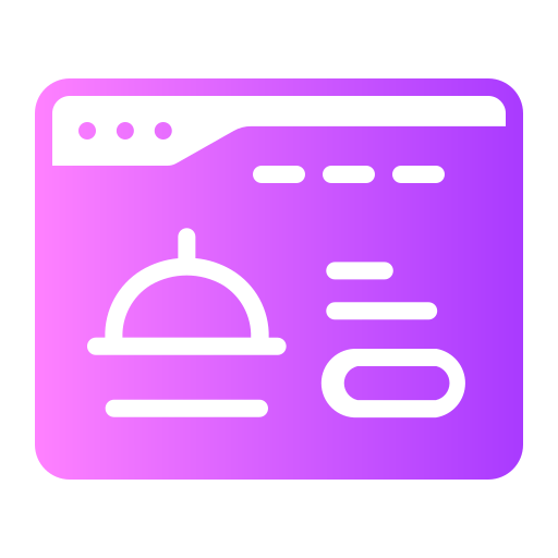 pedido en línea icono gratis