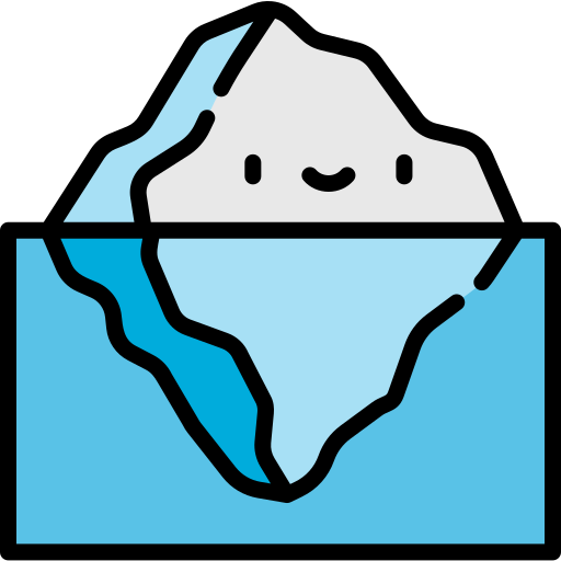 Iceberg - free icon